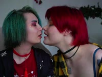 Our names are Leah and Senya. Senya loves to dye hair, so Leah eventually turned into a blue-haired elf, so you won’t confuse us. We live at Hogwarts with the Basilisk in the Chamber of Secrets, don