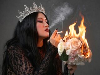 camgirl bondage fetish webcam CoralQueenn