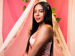 naughty cam girl fingering shaved pussy AliceBrunett